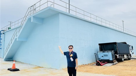 Tourist Hotspot Xiaoliuqiu Boosts Water Capacity with New 5,000-ton Reservoir