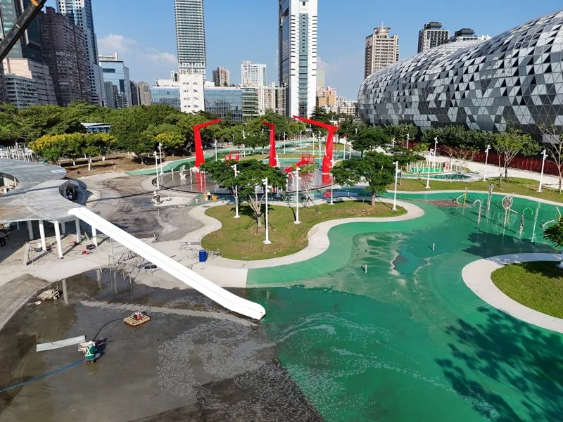 Kaohsiung’s Starlight Riverside Park 星光水岸公園 Nears Completion — Set to Become Southern Taiwan’s Largest Waterfront Playground