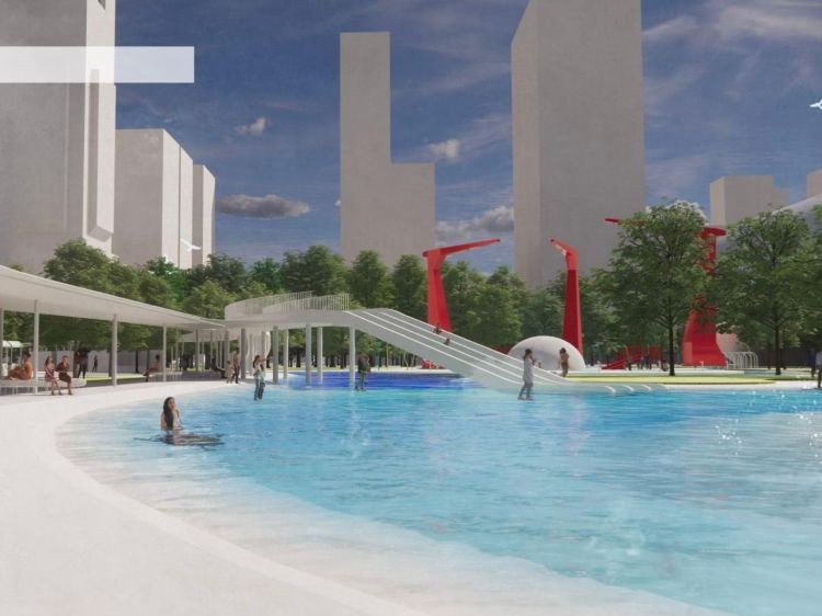 City image visualizes the new park set to open next summer.
