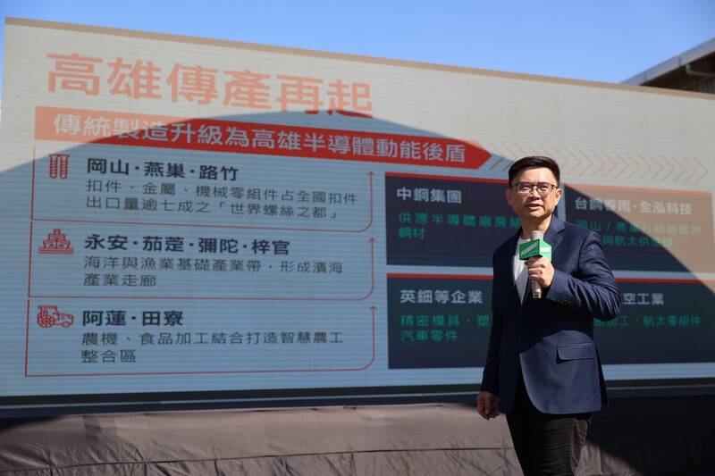 Lai Jui-lung Unveils Vision to Make North Kaohsiung ‘Fastener and Chip Manufacturing Capital’