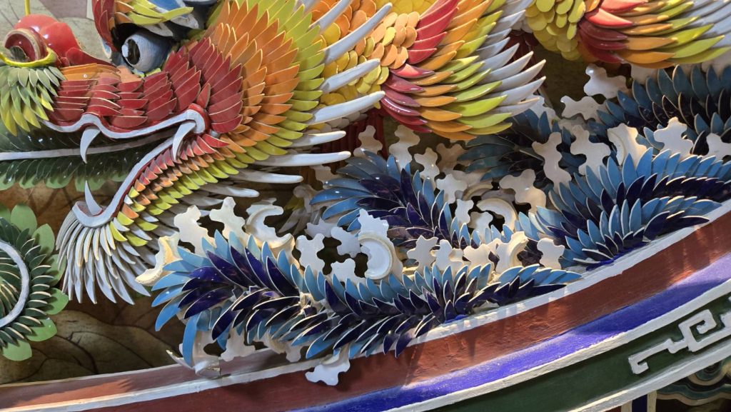 temple decoration from Chiayi