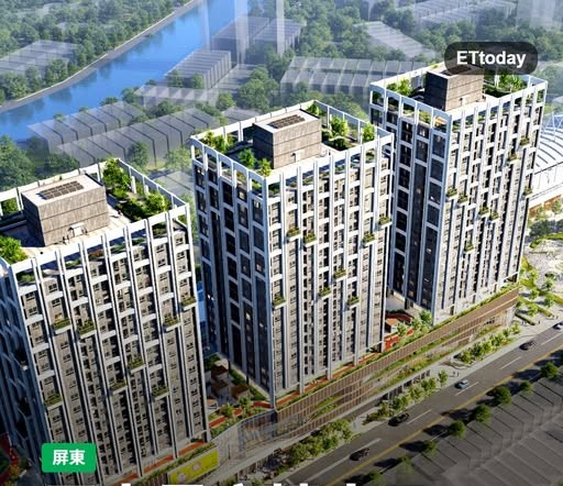 Three 20-Story Towers Near Main Train Station Set to Become Pingtung’s Tallest Buildings