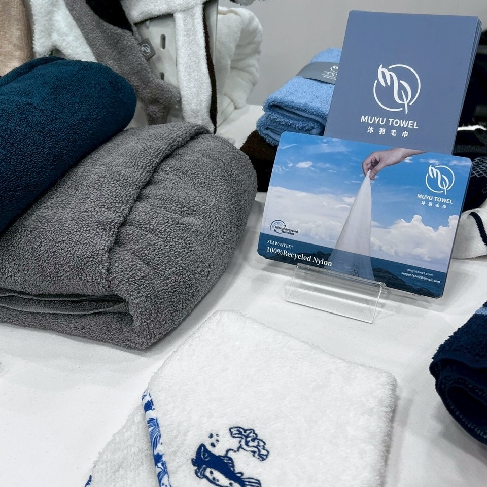 Taiwanese Firm Turns Discarded Fishing Nets into High-Performance Towels