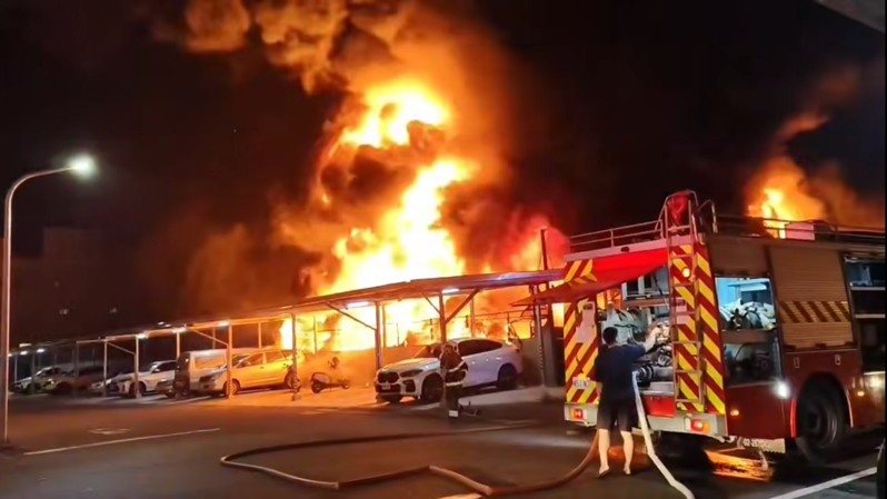 Massive Blaze Destroys Over 160 Cars, 200 Motorcycles at Pawn Vehicle Storage Yard