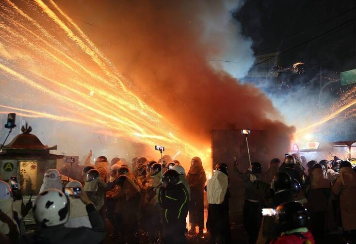 Yanshui Beehive Fireworks Festival Ends With 36 Injuries in Tainan