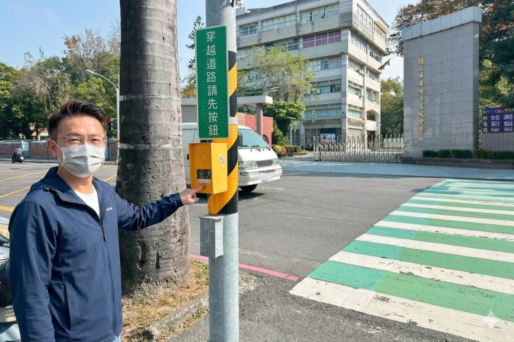 After Years Of Requests, Pingtung Girls’ High School Finally Got Traffic Light in 2021 — And Now It Plays The School Song