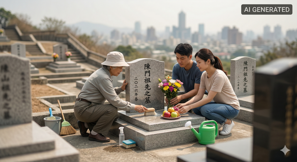 Fire Risk Prompts Early Tomb-Sweeping Measures, City Adds Luzhu Columbarium Shuttle