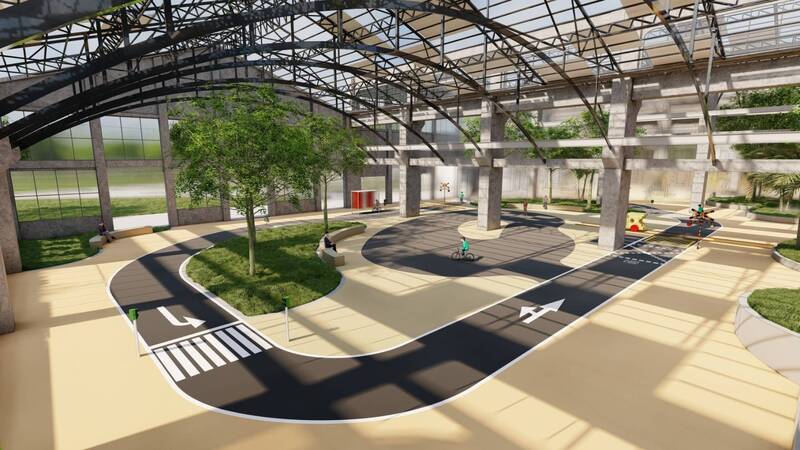 New rail-themed family park nears completion ahead of summer opening