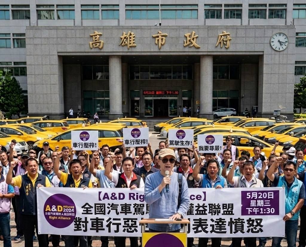 Taxi drivers protest low fares, high costs and alleged fleet abuses