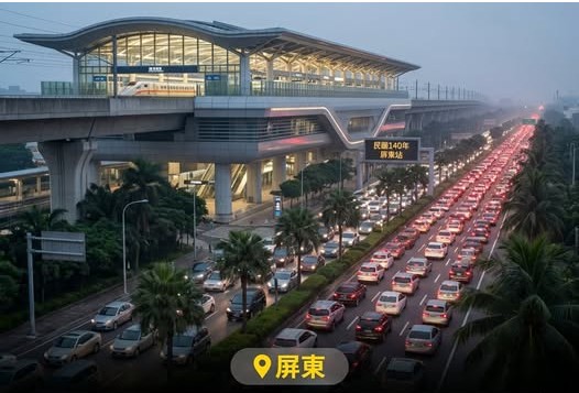 2051 THSR passenger forecast raises traffic concerns near Pingtung station