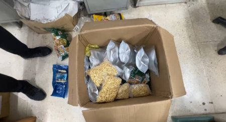 Kaohsiung police seize marijuana hidden in instant noodles