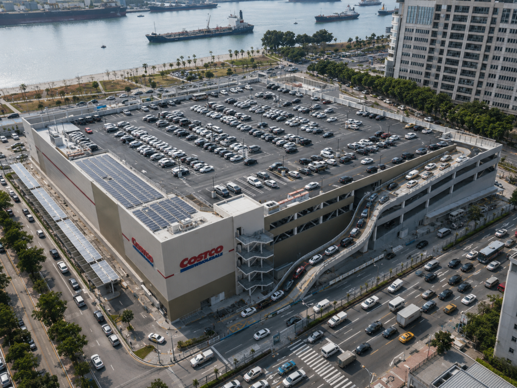 Parking complaints plague new Kaohsiung Costco