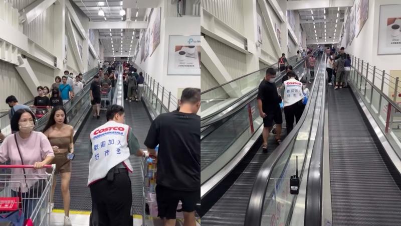 Costco’s new Kaohsiung store hit by latest glitch as cart escalator fails