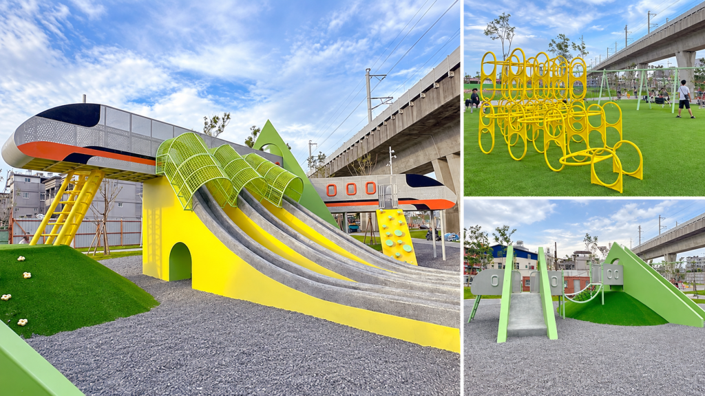 Rail-themed park opens beneath high-speed rail viaduct in Renwu