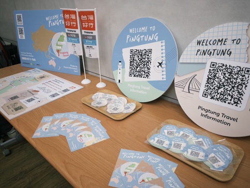Pingtung introduces bilingual transit tools at 15 key tourist sites
