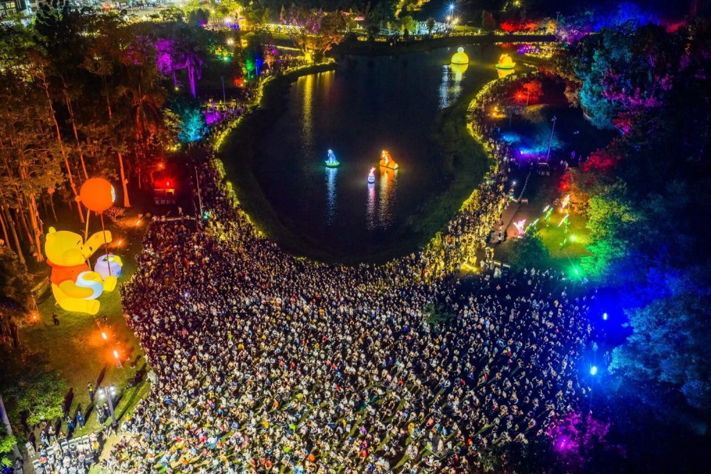 Chiayi light festival closes with reported record 1.53 million visits