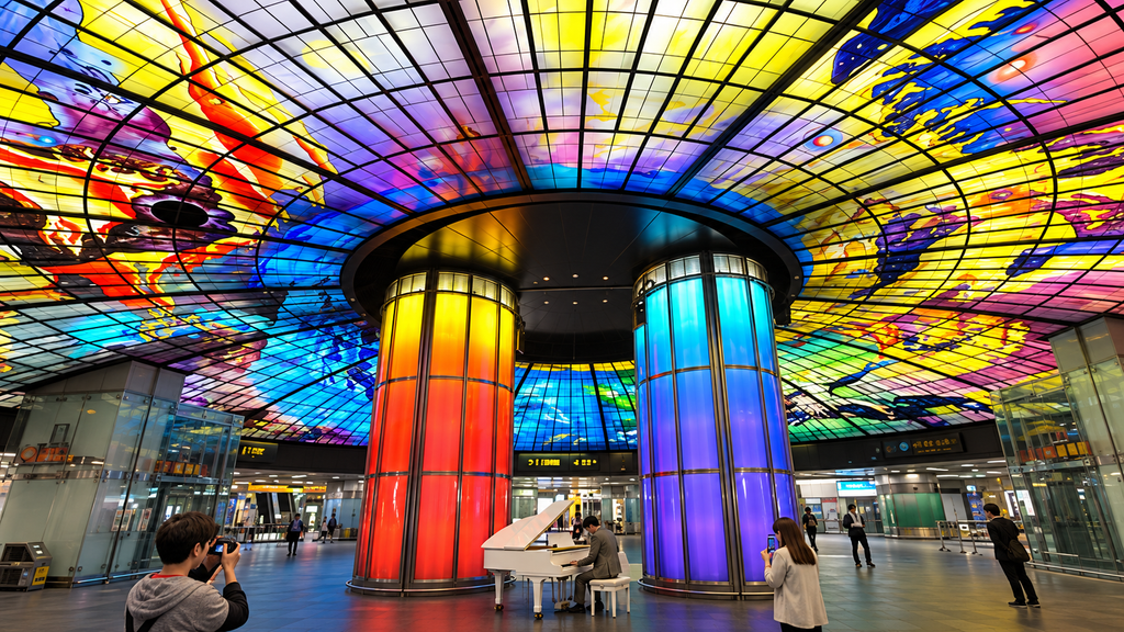 Formosa Boulevard station opens its piano to all — no registration needed